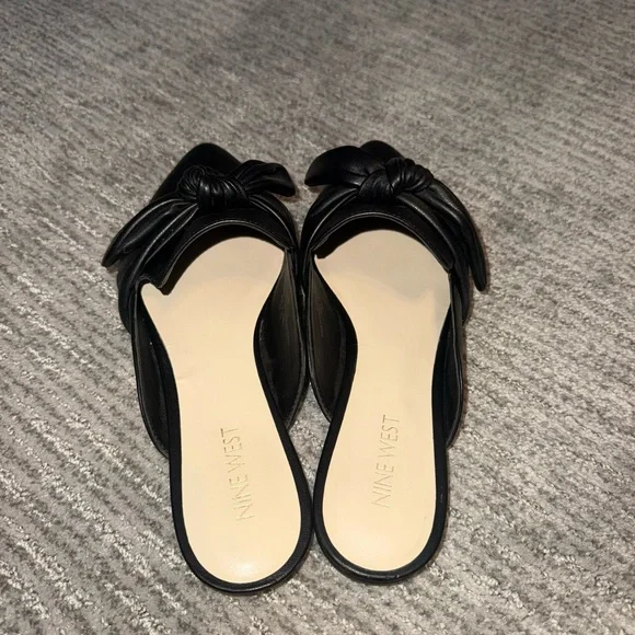 Nine West Black Women's Mules - Picture 5 of 6